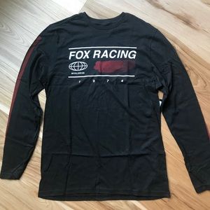 Fox Racing Black Long Sleeve Graphic T-Shirt M